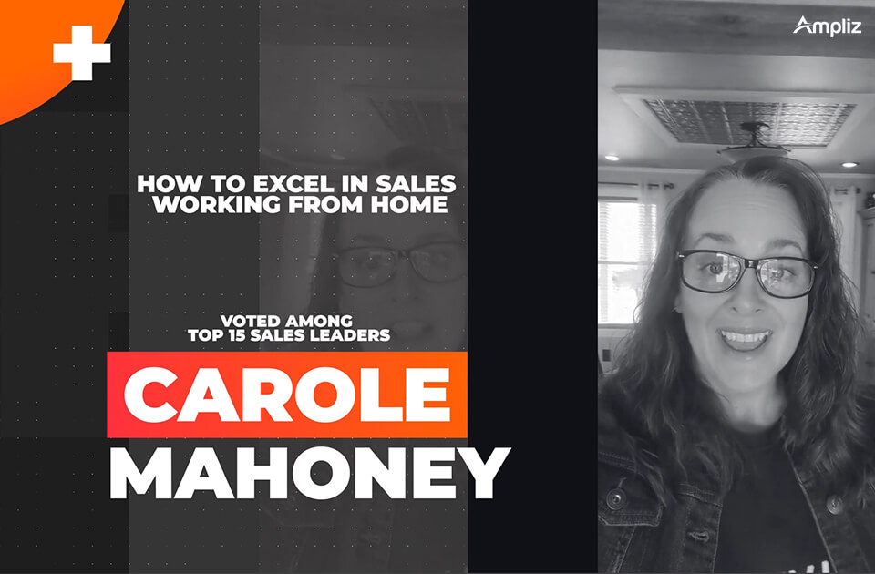 work from home with Carole Mahoney